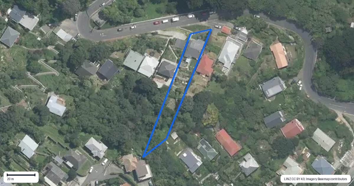 Property context map for 120 Sutherland Road, Melrose, Wellington