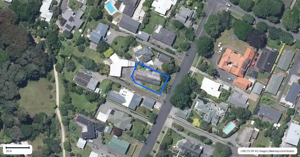 Property context map for 43A Brassey Road, Saint Johns Hill, Whanganui