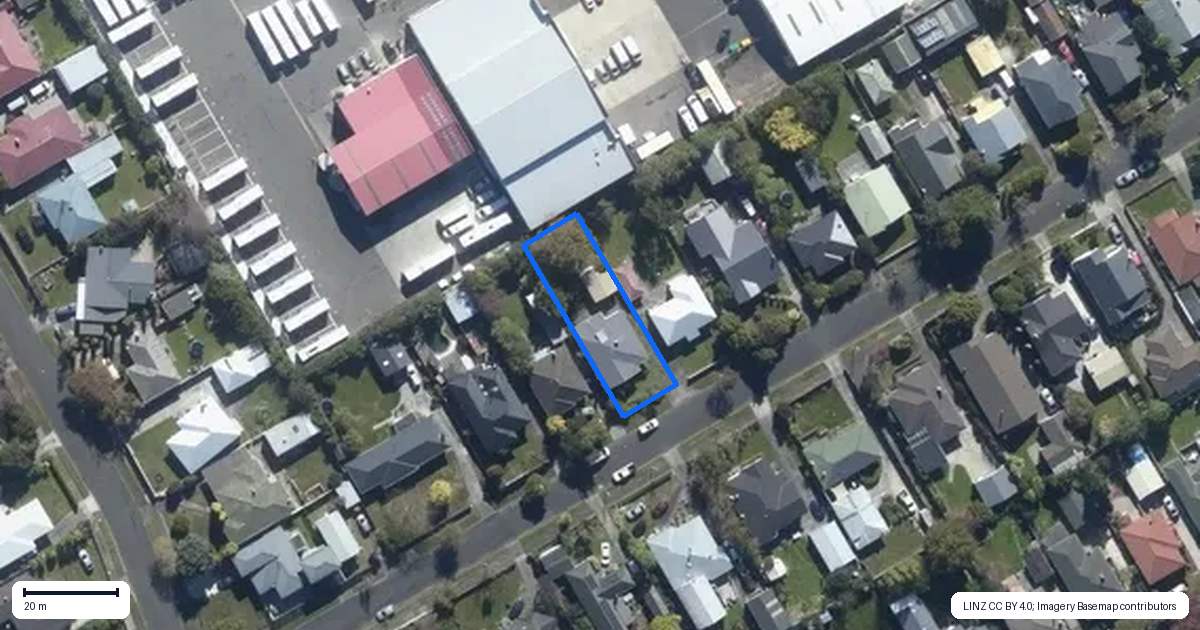 Property context map for 54 Miro Street, Takaro, Palmerston North