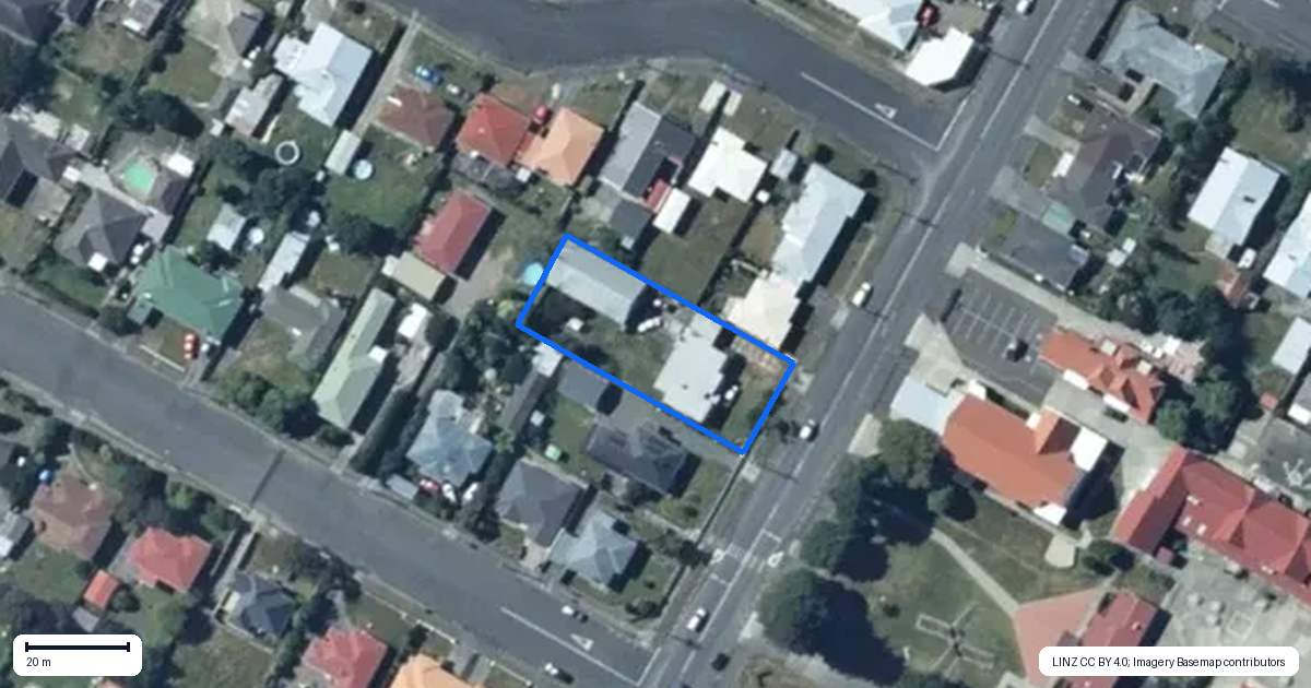 Property context map for 51 Weraroa Road, Levin