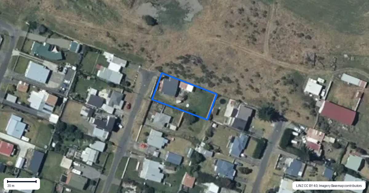 Property context map for 9 Huia Street, Foxton Beach, Foxton