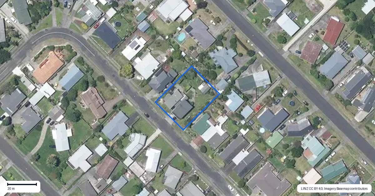 Property context map for 28 Stafford Street, Springvale, Whanganui