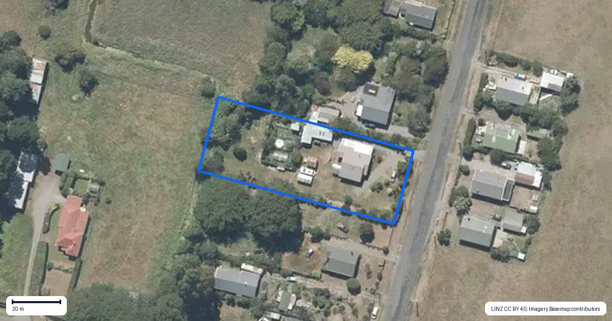 Property context map for 26 South Featherston Road, South Featherston, Featherston