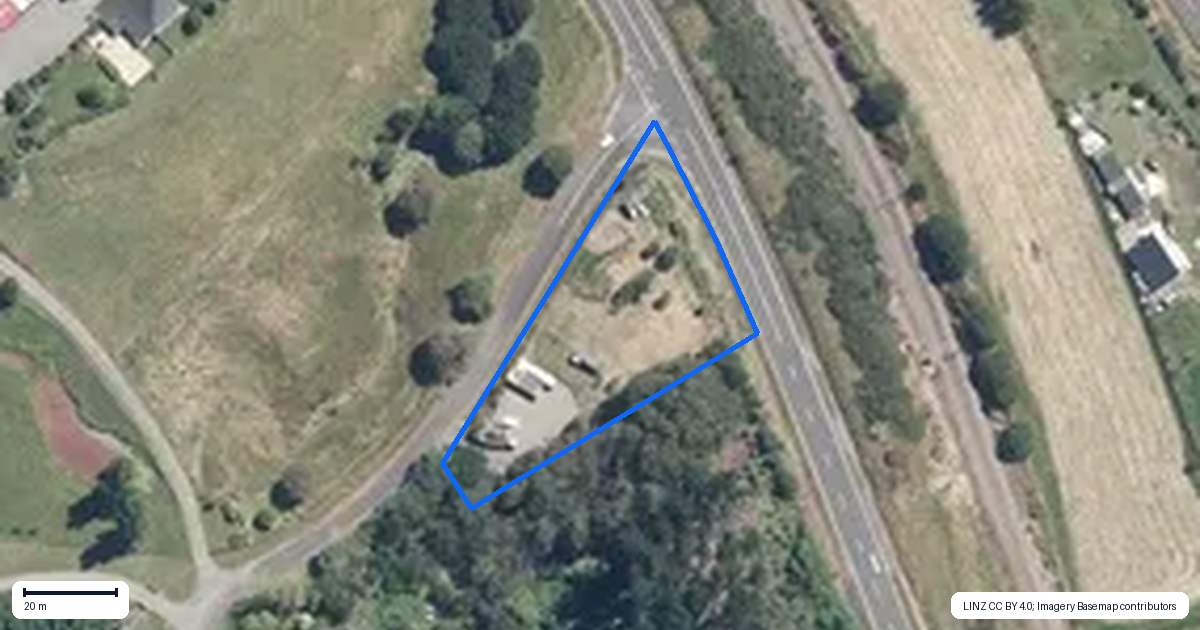 Property context map for 7 Sherwill Street, Halcombe