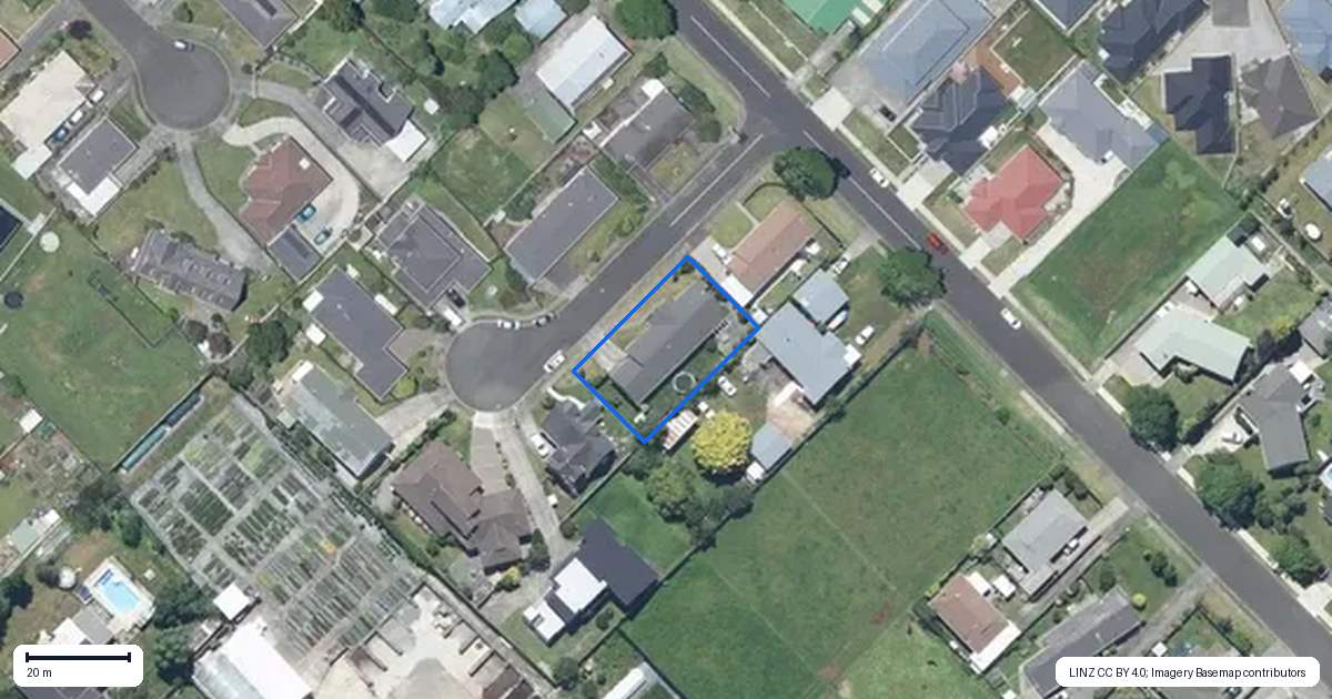 Property context map for 3 Hampton Place, Springvale, Whanganui