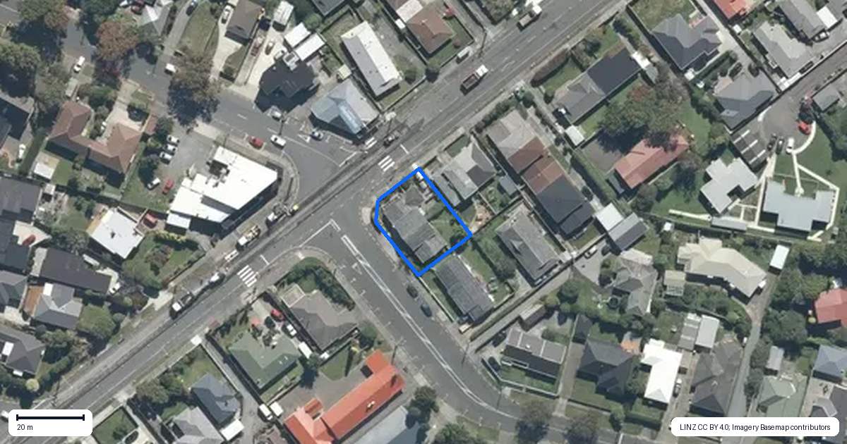 Property context map for 3 Gordon Street, Avalon, Lower Hutt