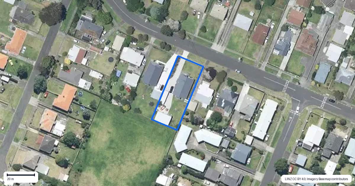 Property context map for 85 Smithfield Road, Tawhero, Whanganui