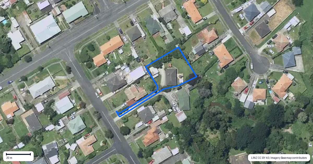 Property context map for 12A Gerse Street, Whanganui East, Whanganui