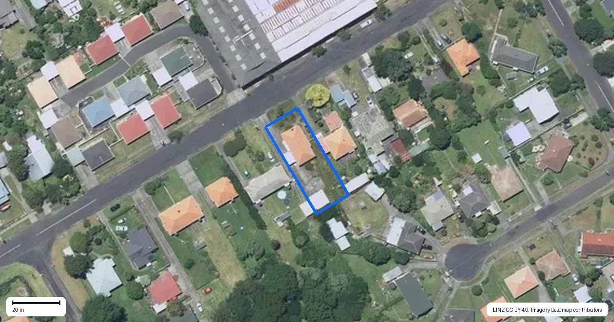 Property context map for 32 Marshall Avenue, Whanganui East, Whanganui