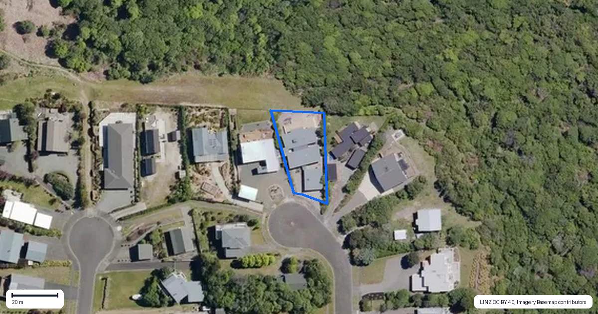 Property context map for 66 Te Waaka Terrace, Kuratau, Turangi
