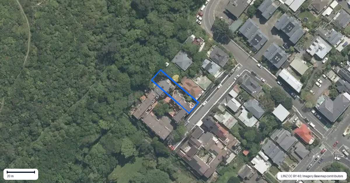 Property context map for 25/10 Pitarua Street, Thorndon, Wellington
