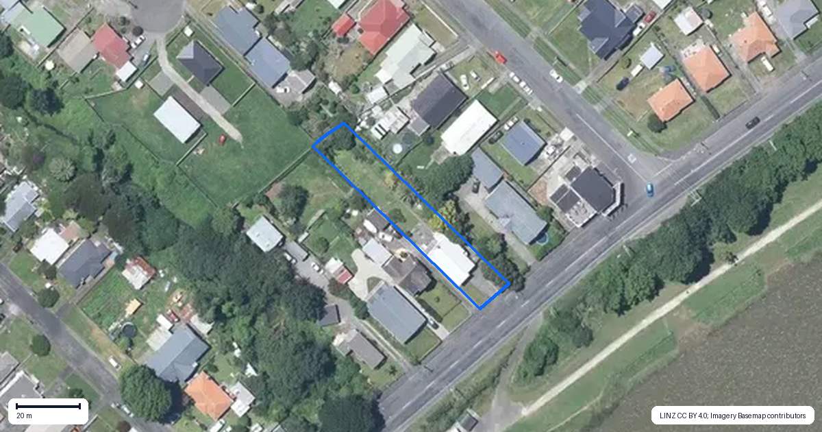 Property context map for 219 Somme Parade, Aramoho, Whanganui