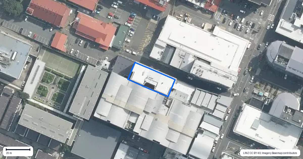Property context map for 208/15 Holland Street, Te Aro, Wellington