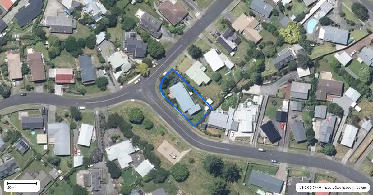 Property context map for 13 Spurdle Street, Springvale, Whanganui