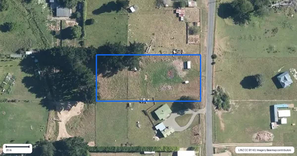 Property context map for 70 High Street, Eketahuna
