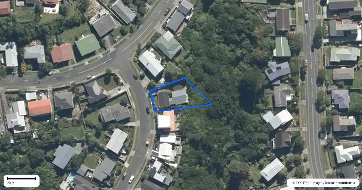 Property context map for 2A Laurel Grove, Maungaraki, Lower Hutt
