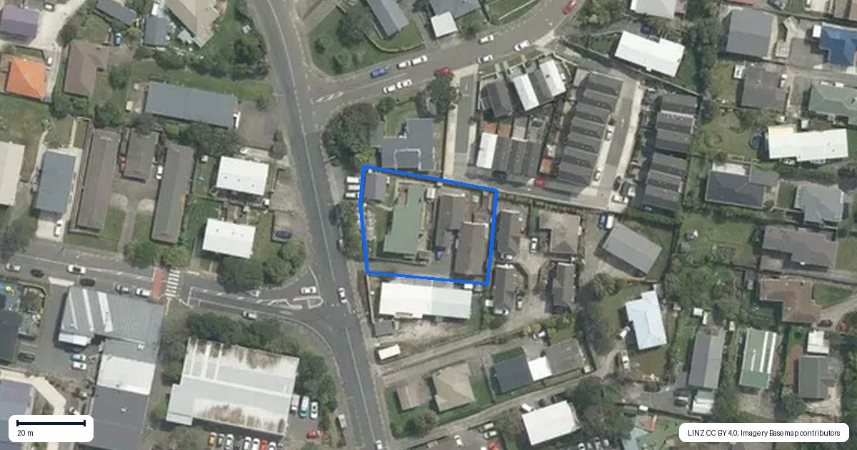 Property context map for 18A Bracken Road, Newlands, Wellington