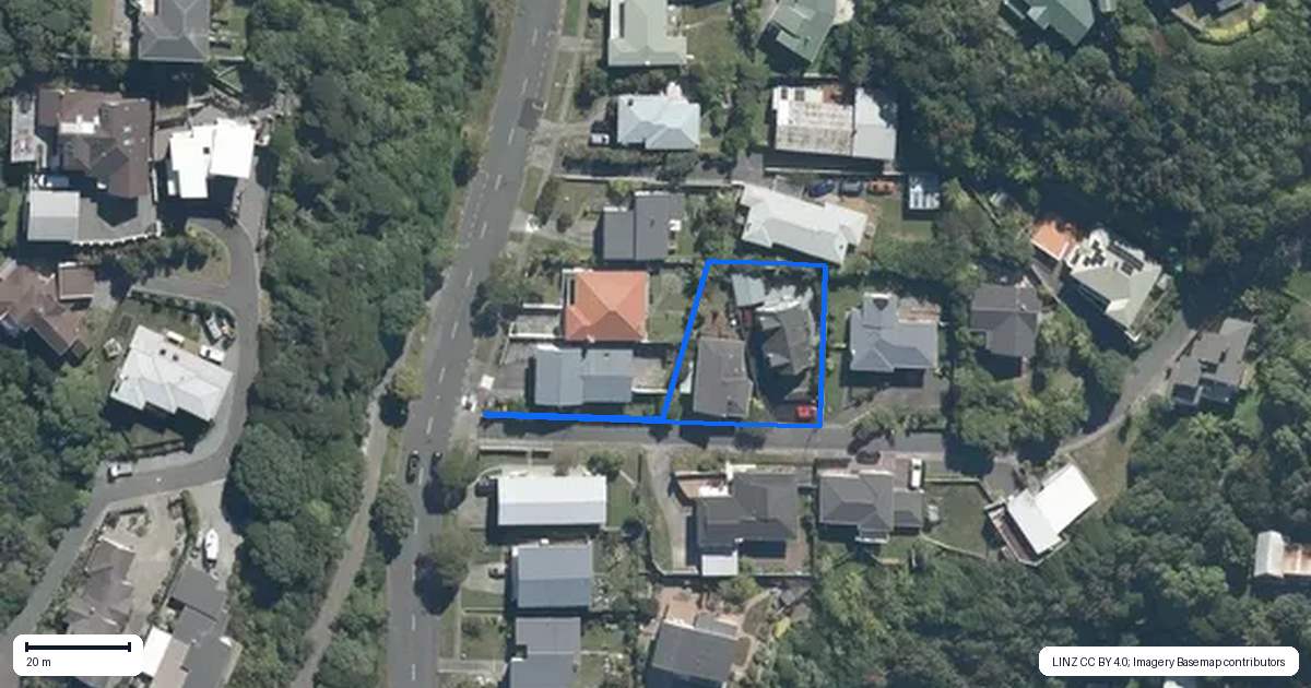 Property context map for 3 Walnut Way, Maungaraki, Lower Hutt
