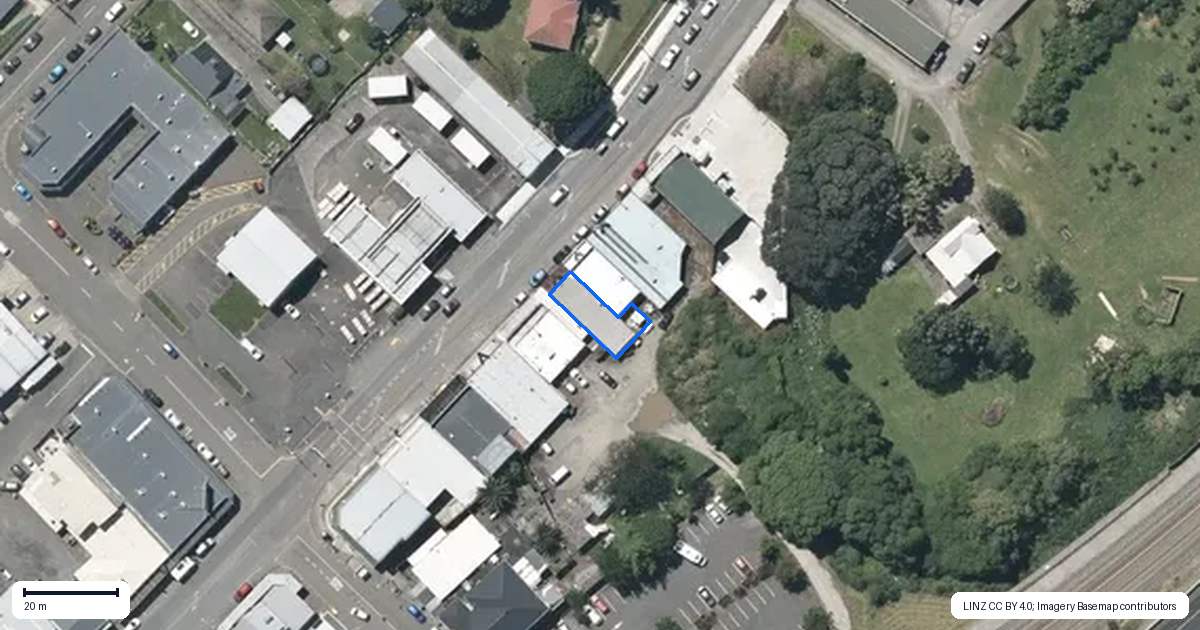 Property context map for 218 Main Highway, Otaki