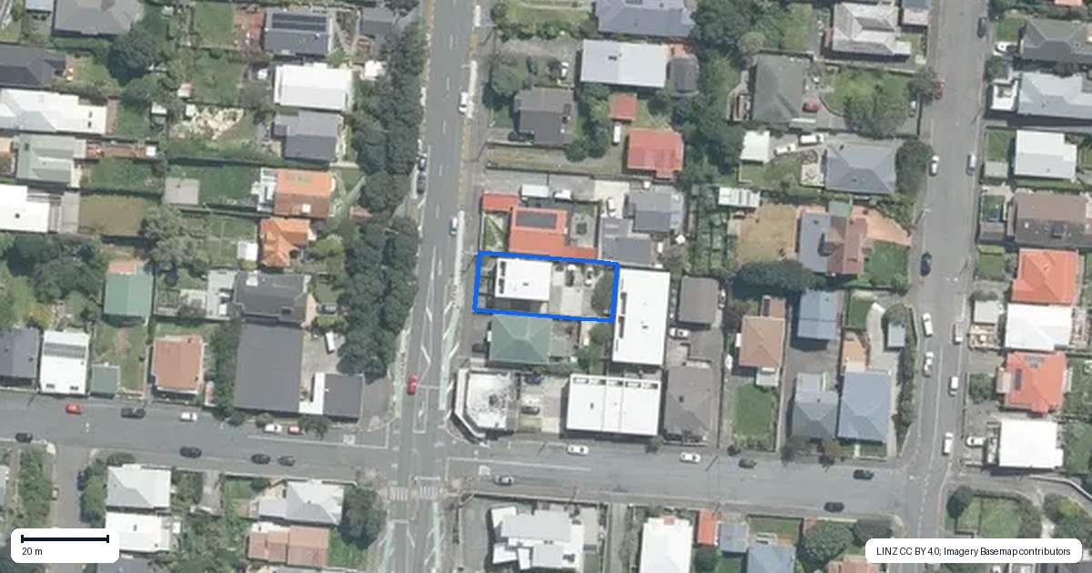 Property context map for 11/59 The Parade, Island Bay, Wellington