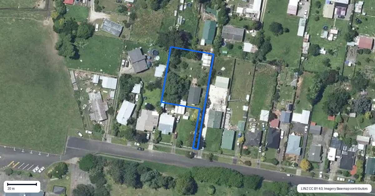 Property context map for 14A Burmah Street, Aramoho, Whanganui