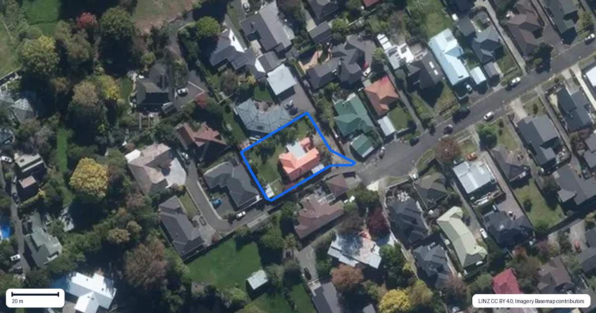 Property context map for 24 Jensen Street, Hokowhitu, Palmerston North