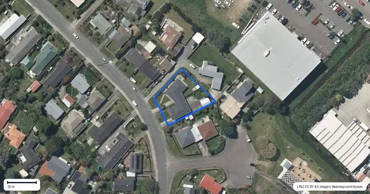 Property context map for 23A Manawa Avenue, Raumati Beach