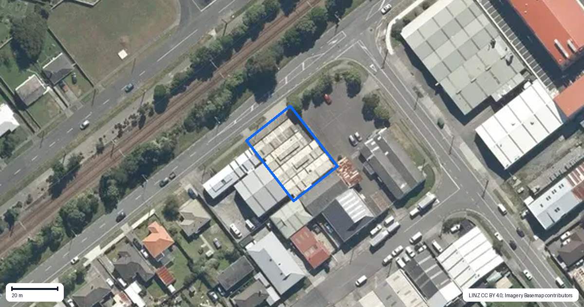 Property context map for 223 Cambridge Terrace, Naenae, Lower Hutt