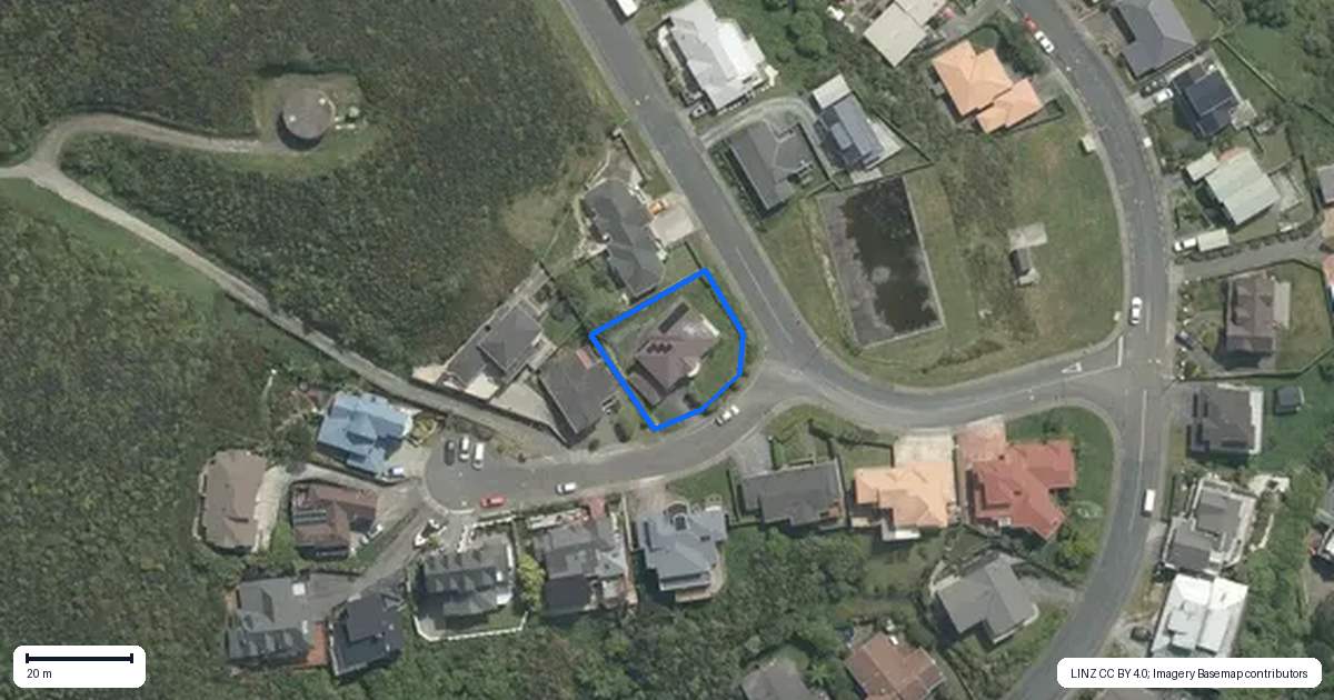 Property context map for 2 Sirsi Terrace, Broadmeadows, Wellington