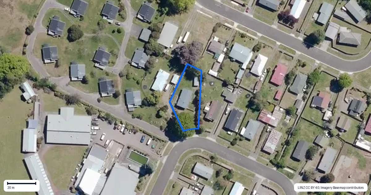 Property context map for 41 Mawake Place, Turangi
