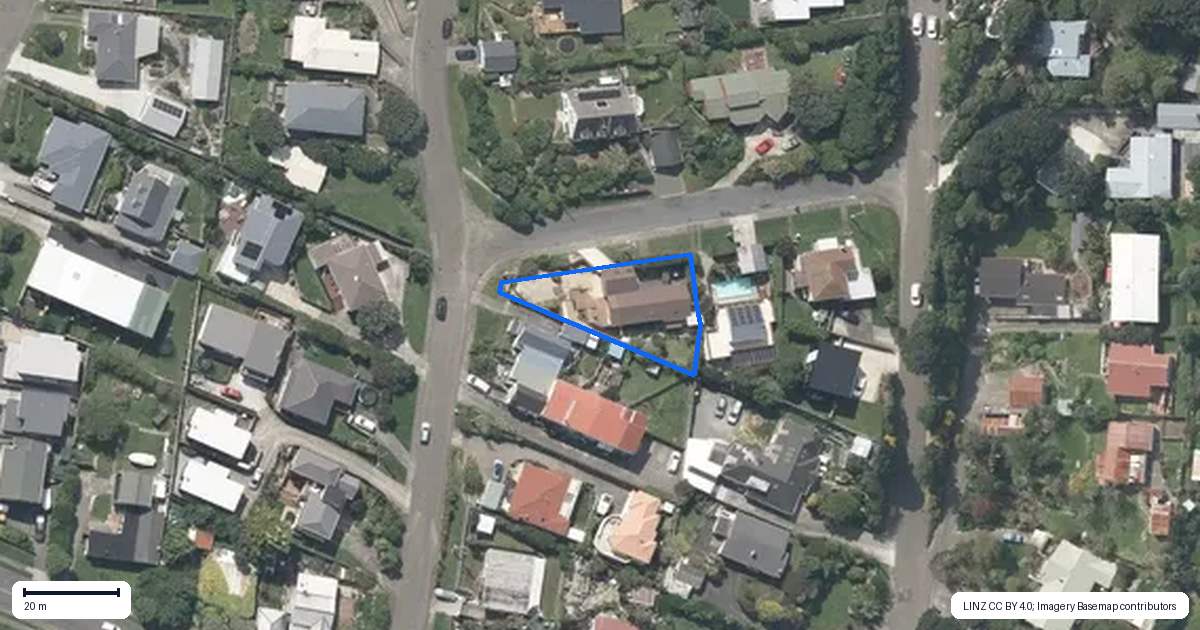 Property context map for 24 Richard Street, Titahi Bay, Porirua
