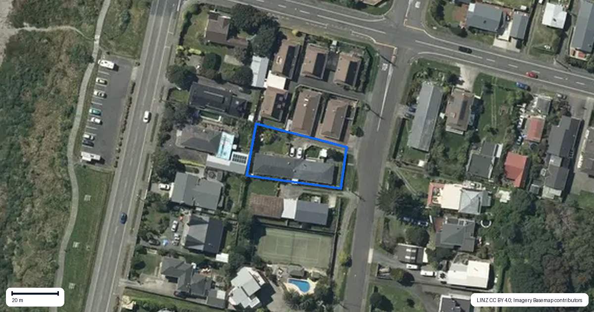 Property context map for 70 Seaview Road, Paraparaumu Beach, Paraparaumu