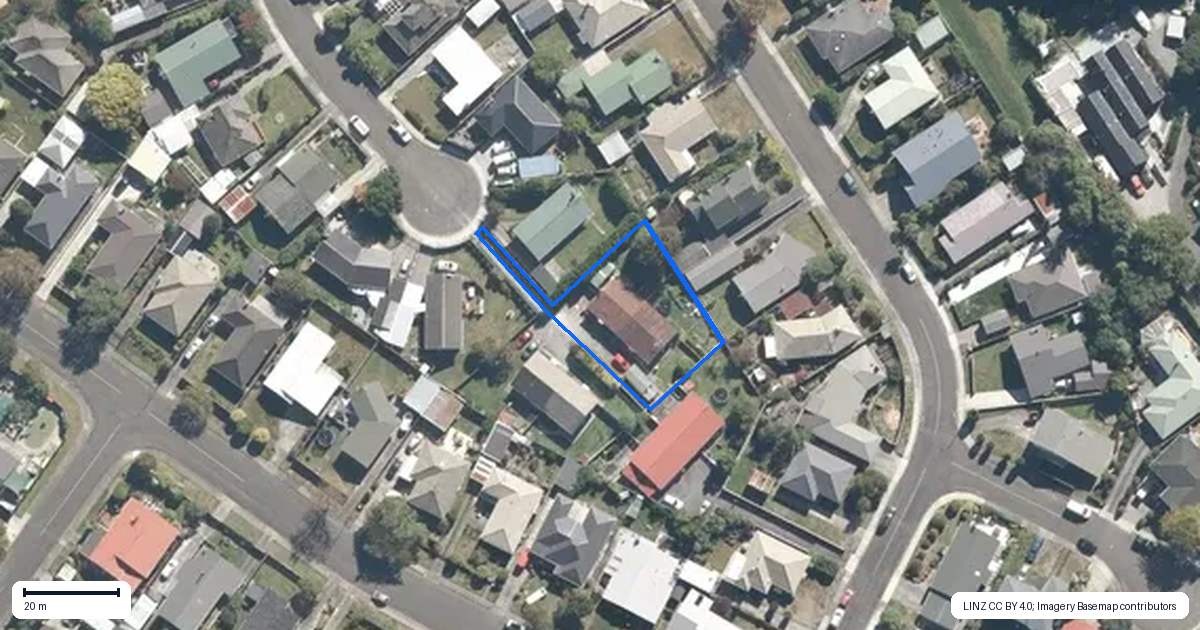 Property context map for 15 Parera Grove, Heretaunga, Upper Hutt