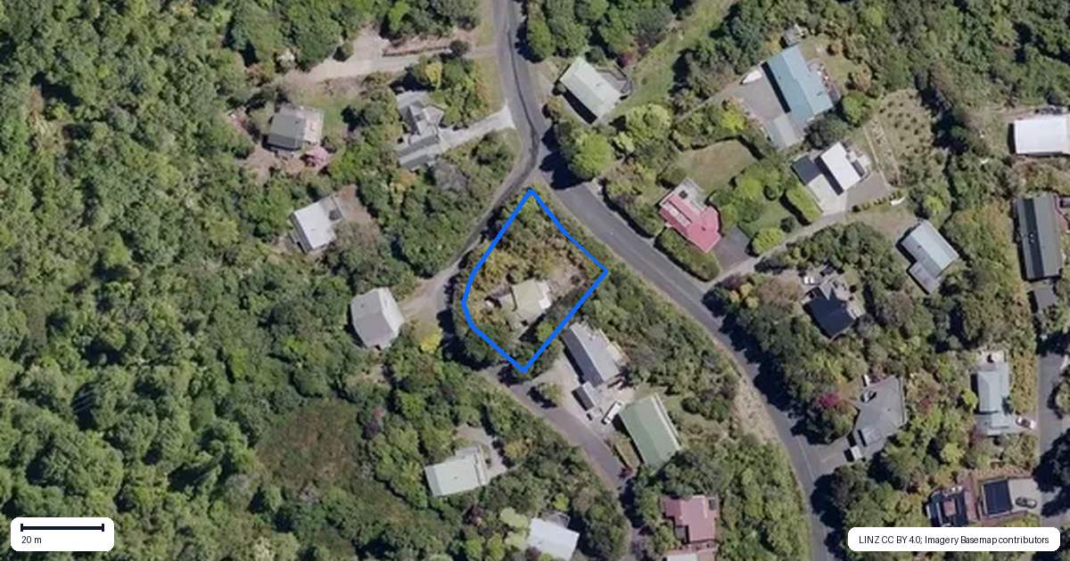 Property context map for 1 Rereao Lane, Pukawa Bay, Turangi
