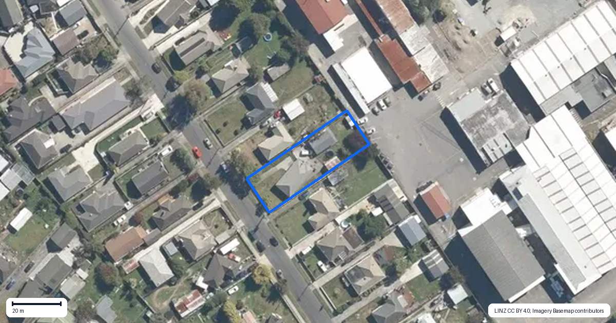Property context map for 16 Byron Street, Trentham, Upper Hutt