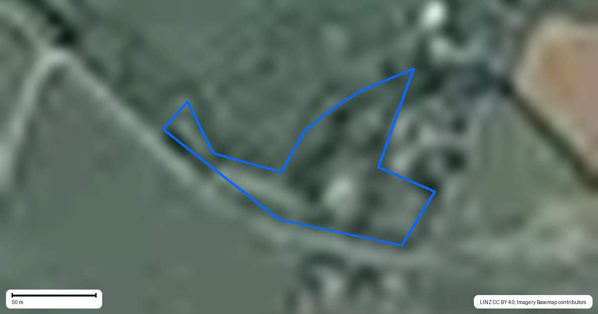 Property context map for 318 Kuku Beach Road, Kuku