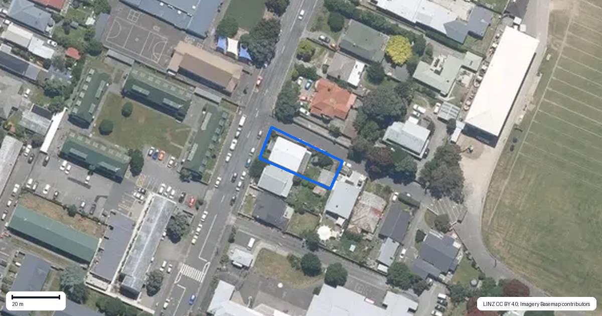 Property context map for 26 Britannia Street, Petone, Lower Hutt