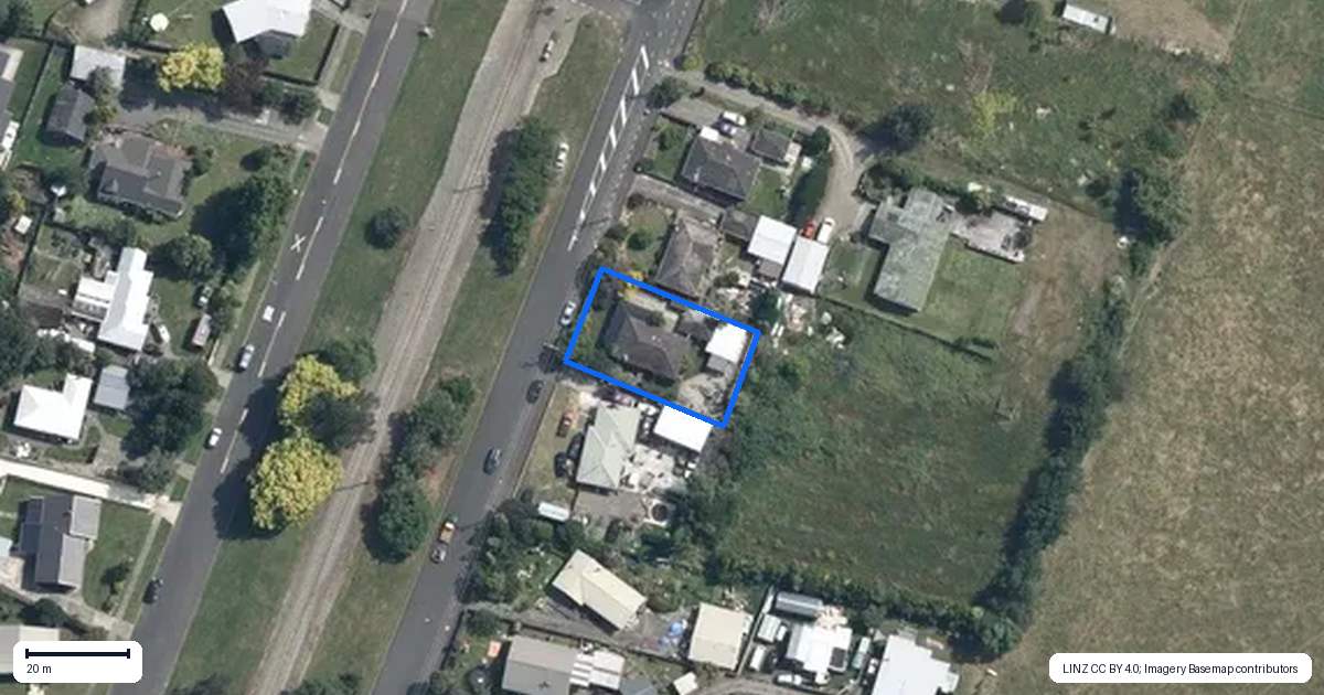 Property context map for 199 Makino Road, Maewa, Feilding