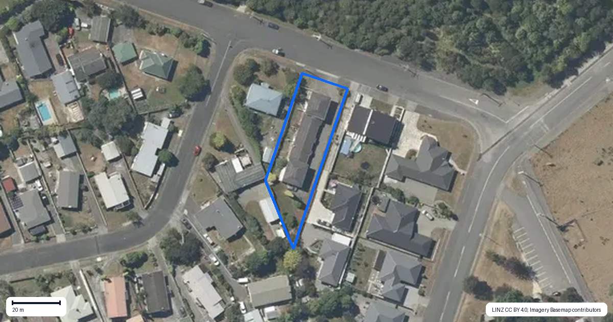 Property context map for 13C Hillcrest Street, Solway, Masterton