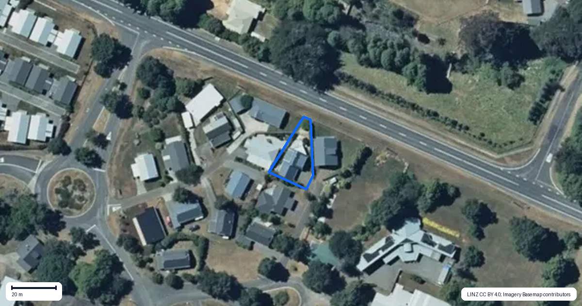 Property context map for 5 Tussock Way, Ohakune