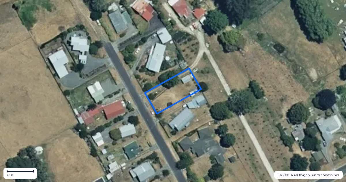 Property context map for 13 Nelvin Avenue, Manunui, Taumarunui