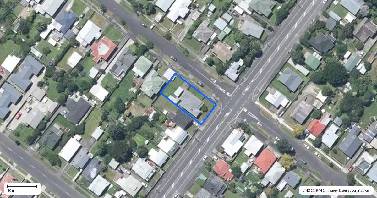 Property context map for 66 Glasgow Street, Whanganui