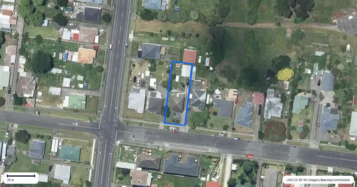Property context map for 42 Bignell Street, Gonville, Whanganui