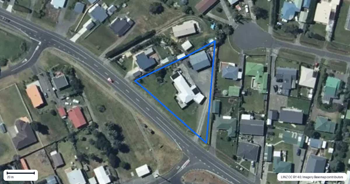 Property context map for 75 Seabury Avenue, Foxton Beach, Foxton