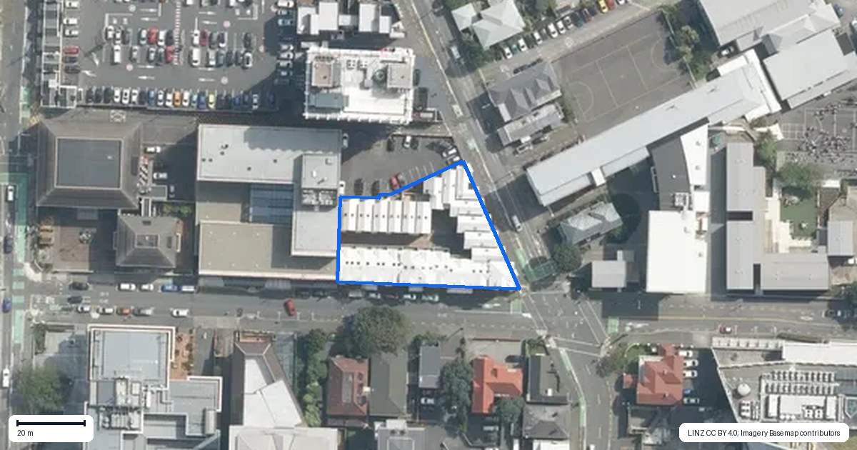 Property context map for 58 Pipitea Street, Thorndon, Wellington