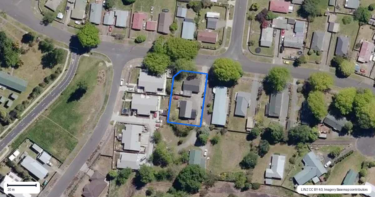 Property context map for 41 Rangiamohia Road, Turangi