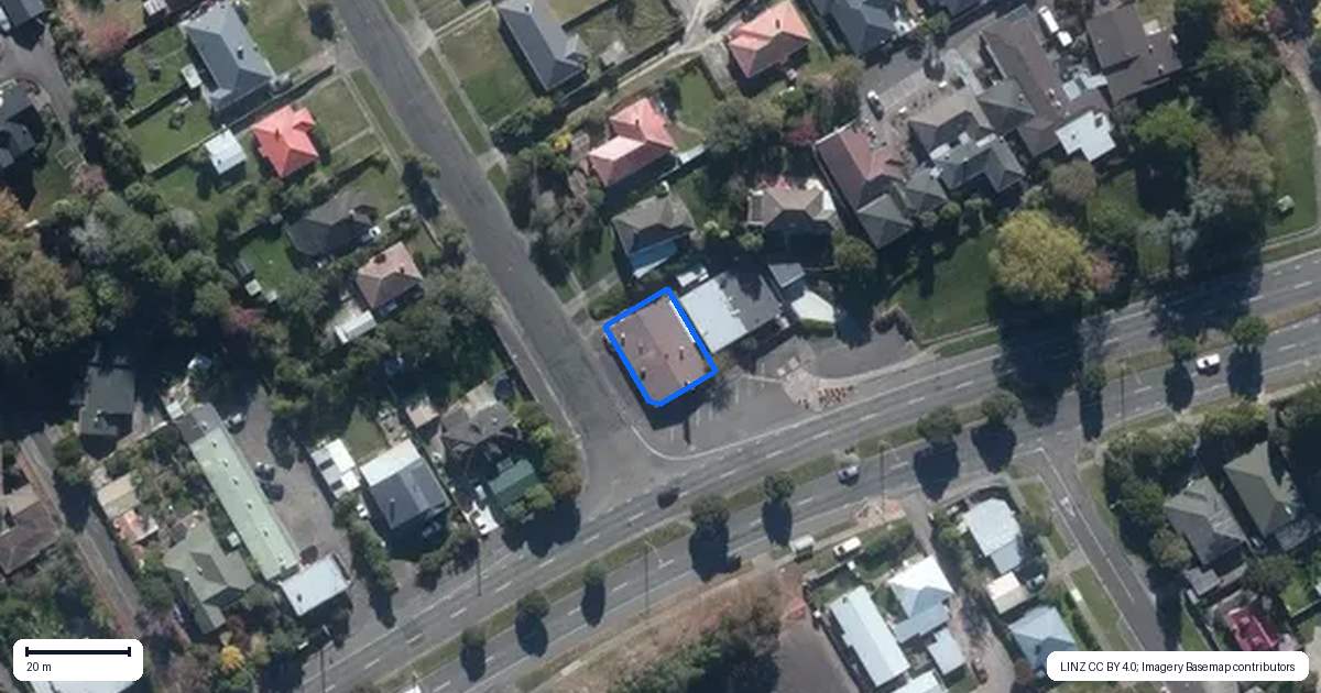 Property context map for 889 Main Street, Roslyn, Palmerston North