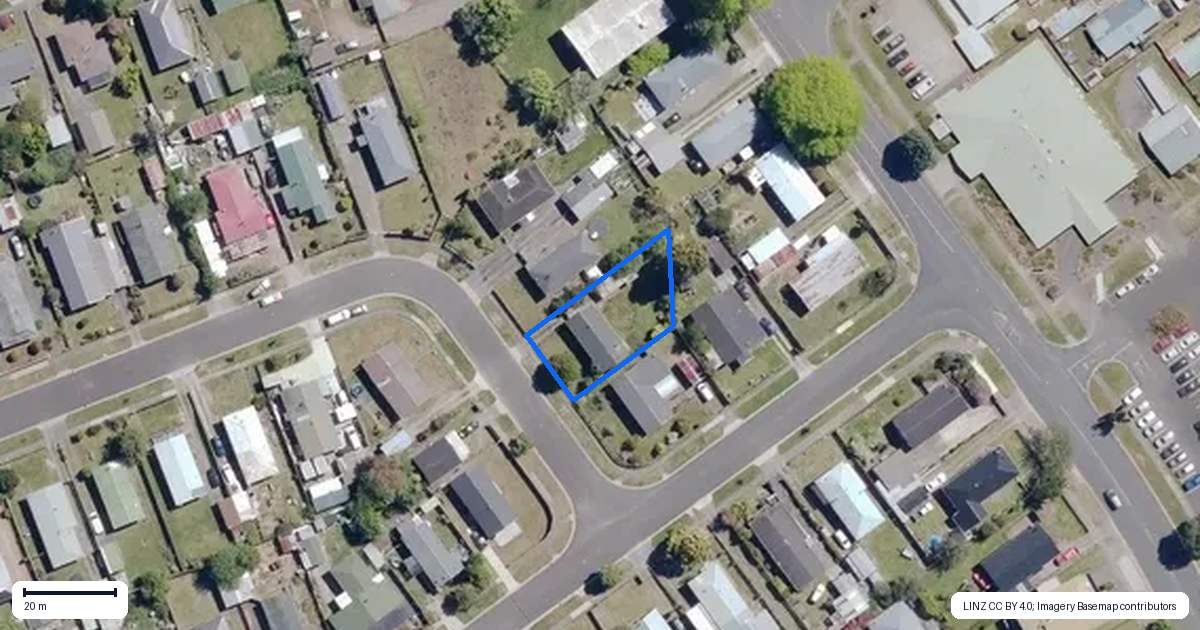 Property context map for 79 Patikura Place, Turangi