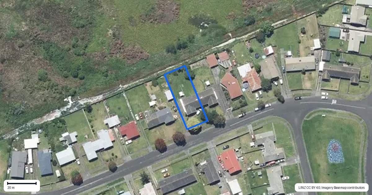 Property context map for 67 Titoki Street, Castlecliff, Whanganui