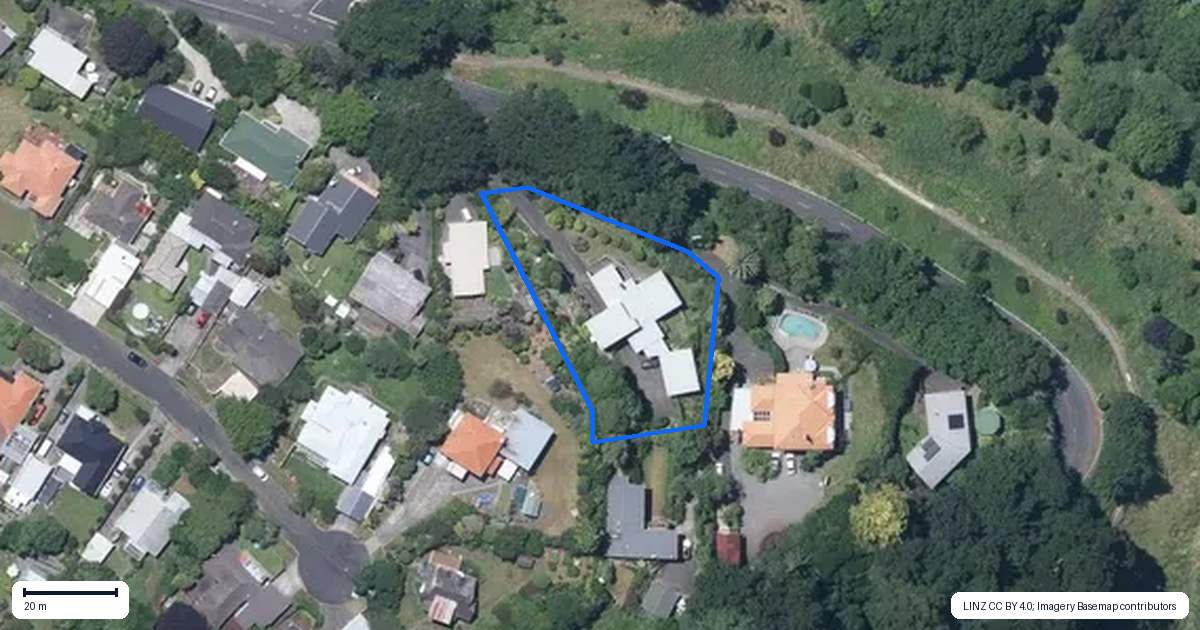 Property context map for 1A Virginia Road, Saint Johns Hill, Whanganui